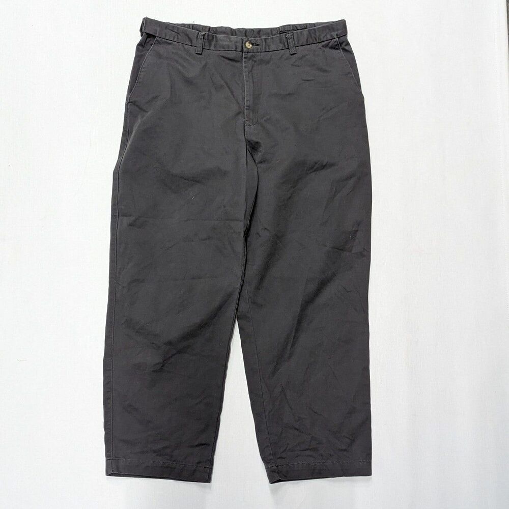 Architect Men's 38" x 30" 100% Cotton Grey Casual Pants